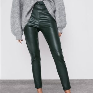 Zara Leather Pants
